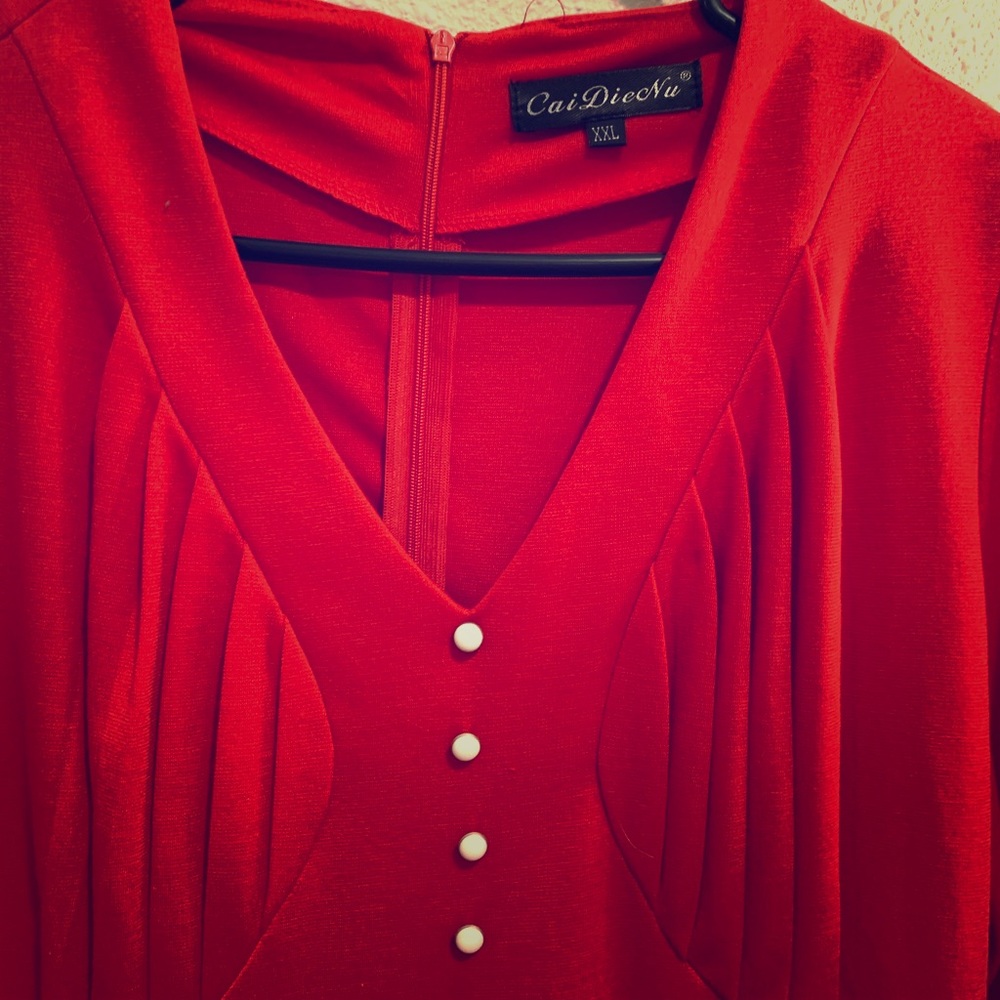Women’s midi casual/career dress. 2X